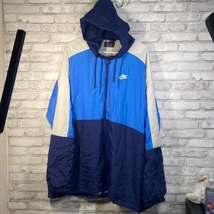 Nike Woven Color Block Jacket Sz XXL